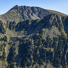 Amazing landscape with The Dolls peak, Pirin Mountain, Bulgaria