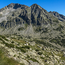 Amazing landscape with Kamenitsa peak, Pirin Mountain, Bulgaria