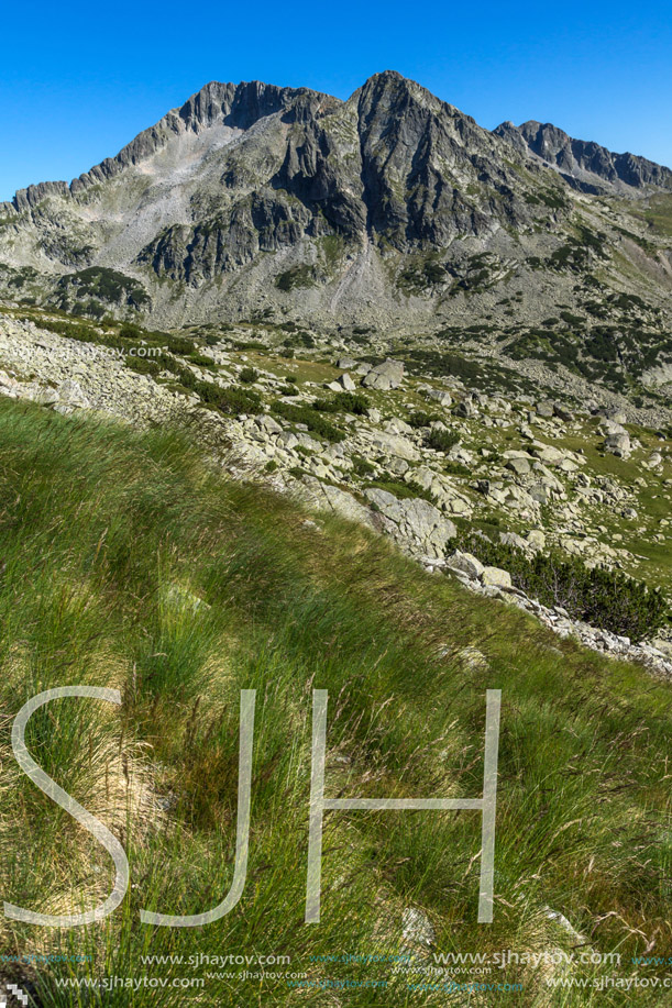 Amazing landscape with Kamenitsa peak, Pirin Mountain, Bulgaria