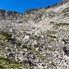 Landscape with Left Kralev Dvor pass, Pirin Mountain, Bulgaria