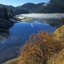 Amazing Autumn Landscape of  Golyam Beglik Reservoir, Pazardzhik Region, Bulgaria