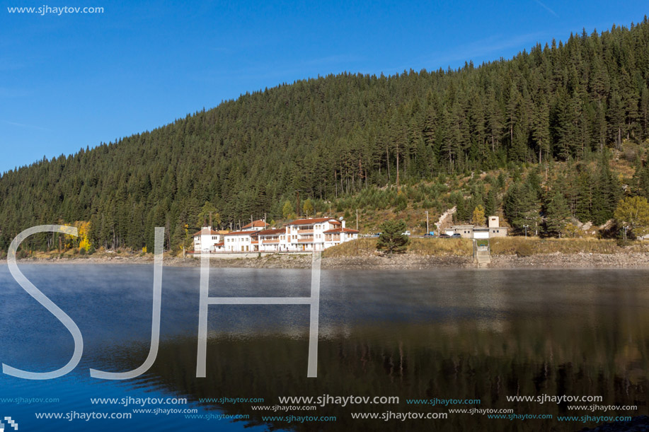 Amazing Autumn Landscape of  Golyam Beglik Reservoir, Pazardzhik Region, Bulgaria