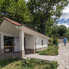 KRASTOVA GORA, BULGARIA - MAY 25, 2013: Amazing view of churches in  Krastova gora (Cross Forest) , Rhodope mountain, Bulgaria