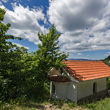 KRASTOVA GORA, BULGARIA - MAY 25, 2013: Amazing view of churches in  Krastova gora (Cross Forest) , Rhodope mountain, Bulgaria