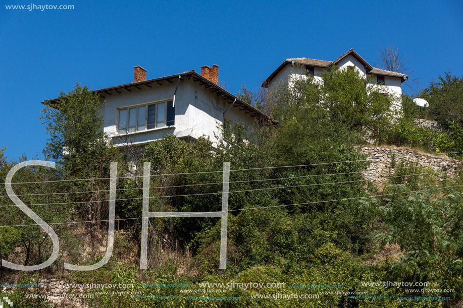 Old houses from the nineteenth century in town of Melnik, Blagoevgrad region, Bulgaria