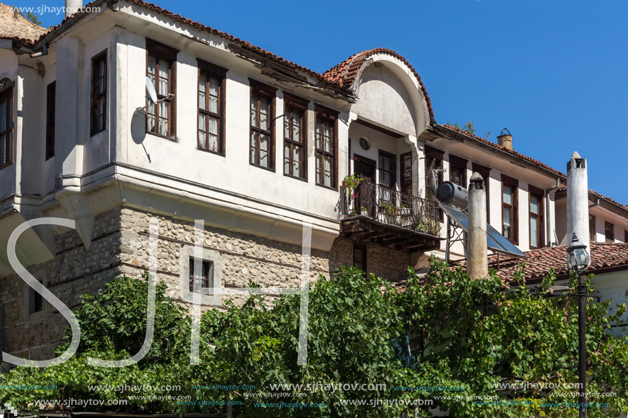 Old houses from the nineteenth century in town of Melnik, Blagoevgrad region, Bulgaria