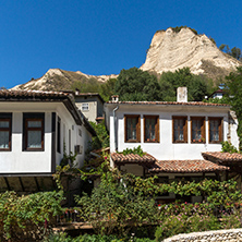 Old houses from the nineteenth century in town of Melnik, Blagoevgrad region, Bulgaria