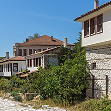 Old houses from the nineteenth century in town of Melnik, Blagoevgrad region, Bulgaria