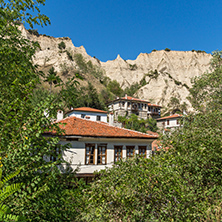 Old houses from the nineteenth century in town of Melnik, Blagoevgrad region, Bulgaria