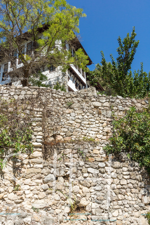 Old houses from the nineteenth century in town of Melnik, Blagoevgrad region, Bulgaria