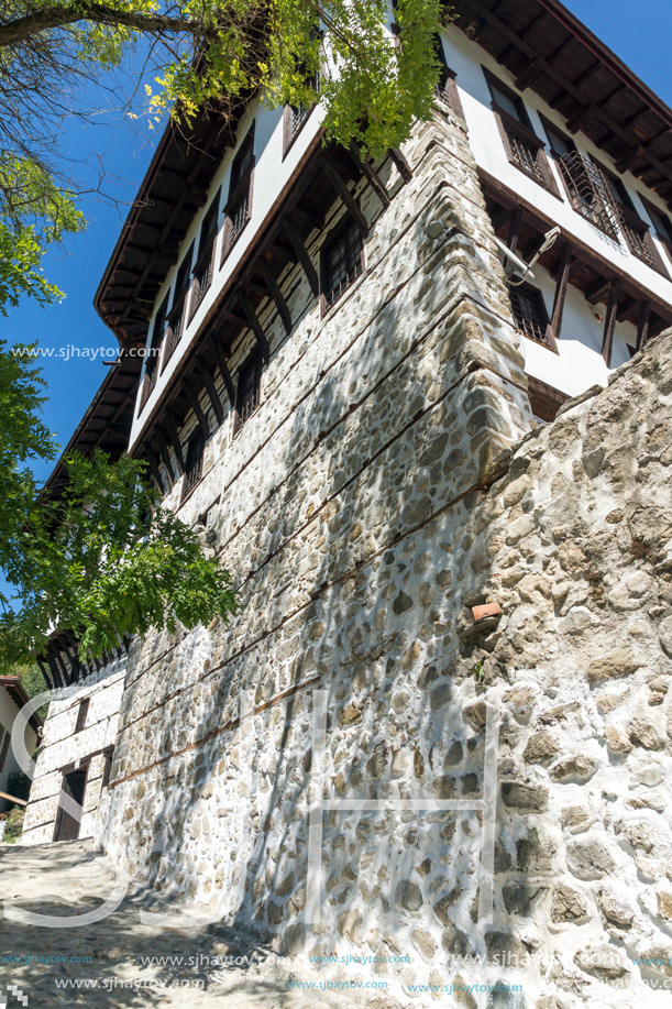 Old houses from the nineteenth century in town of Melnik, Blagoevgrad region, Bulgaria