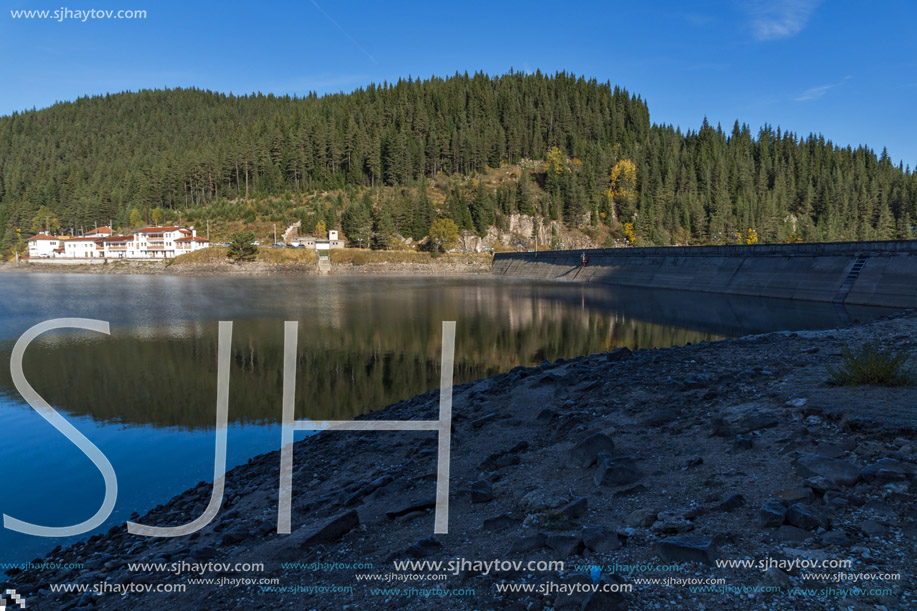 Amazing Autumn view of Golyam Beglik Reservoir, Pazardzhik Region, Bulgaria