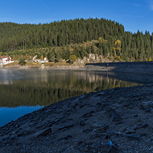 Amazing Autumn view of Golyam Beglik Reservoir, Pazardzhik Region, Bulgaria