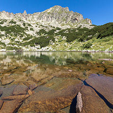 Amazing Landscape with Dzhangal peak and Samodivski lakes, Pirin Mountain, Bulgaria