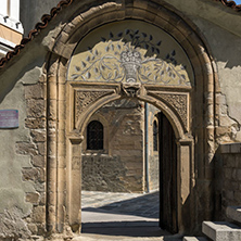 PLOVDIV, BULGARIA - SEPTEMBER 1, 2017:  Church of Assumption of Virgin Mary in city of Plovdiv, Bulgaria