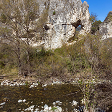 Rock formation The Elephant near town of Devin, Rhodope Mountains, Bulgaria