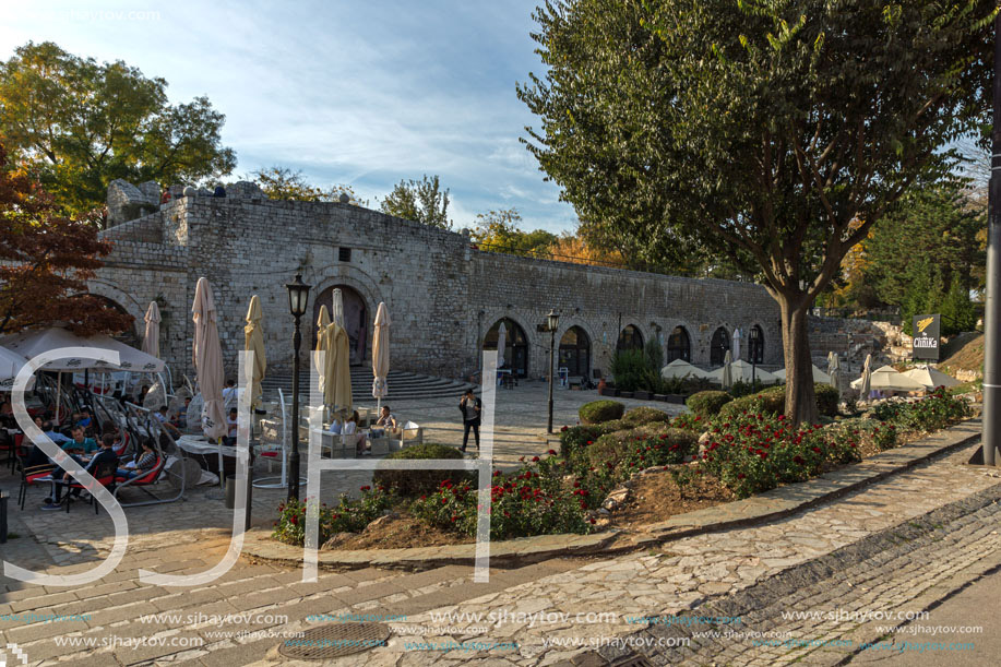 NIS, SERBIA- OCTOBER 21, 2017: Inside view of Fortress and park in City of Nis, Serbia