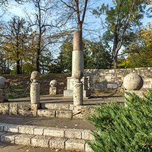 NIS, SERBIA- OCTOBER 21, 2017: Monument to Kniaz Milan in Fortress of City of Nis, Serbia