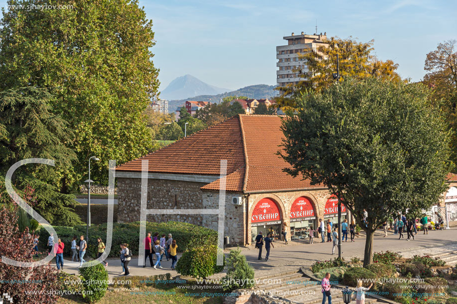 NIS, SERBIA- OCTOBER 21, 2017: Inside view of Fortress and park in City of Nis, Serbia