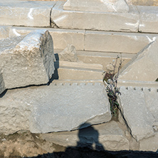 Heraclea Sintica -  Ruins of ancient Greek polis  built by Philip II of Macedon,  located near town of Petrich, Bulgaria