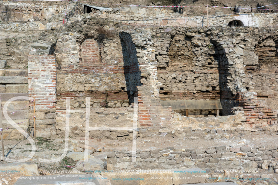 Heraclea Sintica -  Ruins of ancient Greek polis  built by Philip II of Macedon,  located near town of Petrich, Bulgaria