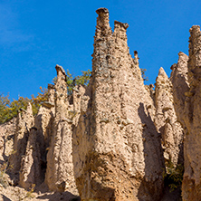 Amazing Autumn Landscape of Rock Formation Devil"s town in Radan Mountain, Serbia