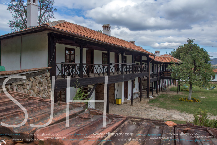 ETROPOLE MONASTERY, BULGARIA - SEPTEMBER 21, 2013:  The Etropole Monastery of the Holy Trinity, Sofia Province, Bulgaria