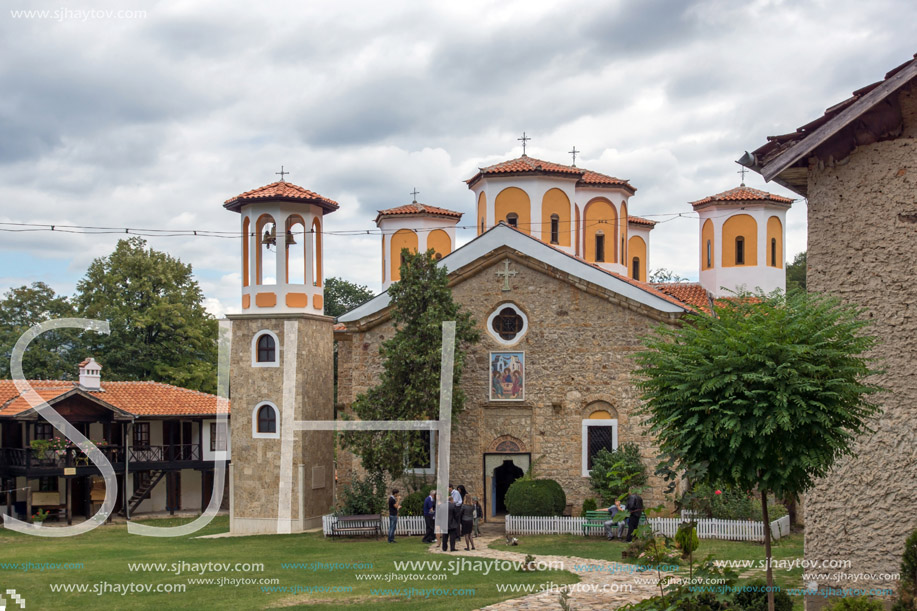 ETROPOLE MONASTERY, BULGARIA - SEPTEMBER 21, 2013:  The Etropole Monastery of the Holy Trinity, Sofia Province, Bulgaria
