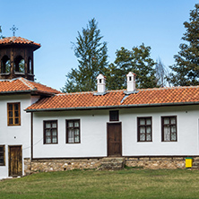 ETROPOLE MONASTERY, BULGARIA - SEPTEMBER 21, 2013:  The Etropole Monastery of the Holy Trinity, Sofia Province, Bulgaria
