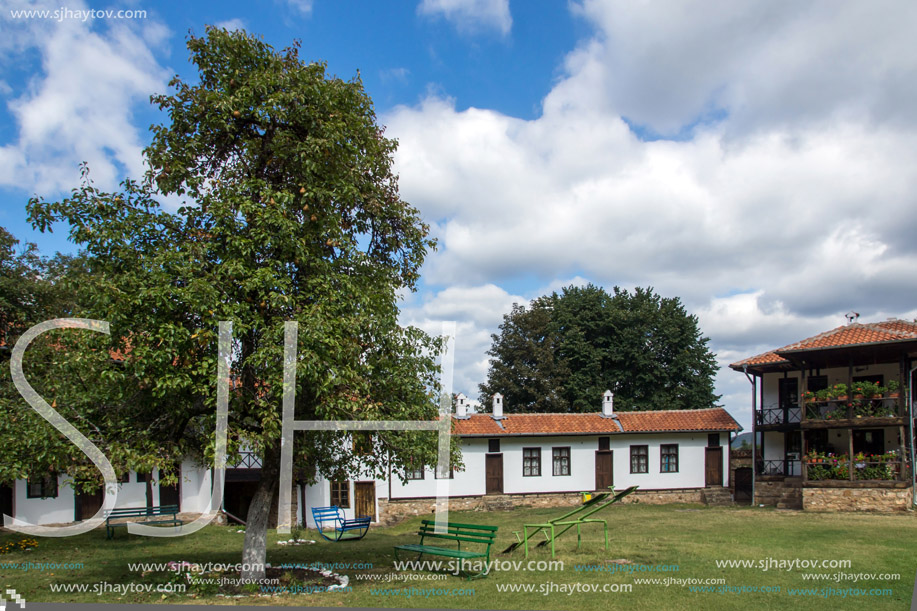 ETROPOLE MONASTERY, BULGARIA - SEPTEMBER 21, 2013:  The Etropole Monastery of the Holy Trinity, Sofia Province, Bulgaria