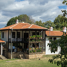 ETROPOLE MONASTERY, BULGARIA - SEPTEMBER 21, 2013:  The Etropole Monastery of the Holy Trinity, Sofia Province, Bulgaria