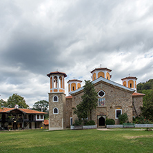 ETROPOLE MONASTERY, BULGARIA - SEPTEMBER 21, 2013:  The Etropole Monastery of the Holy Trinity, Sofia Province, Bulgaria