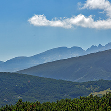 Landscape of Rila Mountan near, The Seven Rila Lakes, Bulgaria