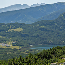 Amazing Landscape of The Lower lake, The Seven Rila Lakes, Bulgaria