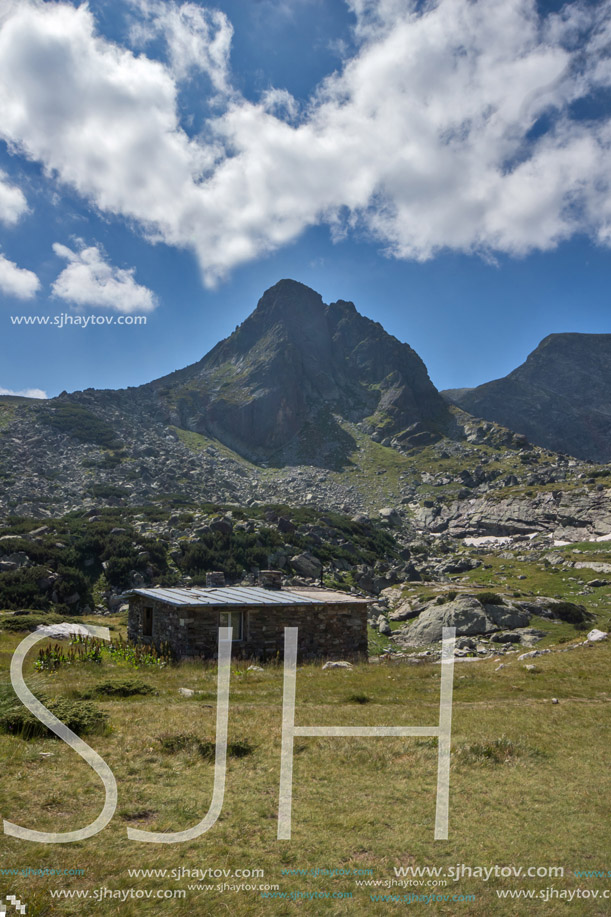 Landscape of Rila Mountan near, The Seven Rila Lakes, Bulgaria