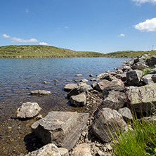 Amazing Landscape of The Kidney lake, The Seven Rila Lakes, Bulgaria