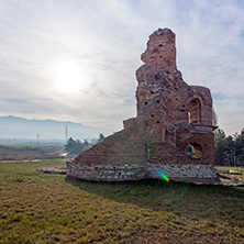 Red Church - large partially preserved late Roman (early Byzantine) Christian basilica near town of Perushtitsa, Plovdiv Region, Bulgaria
