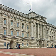 LONDON, ENGLAND - JUNE 17 2016: Buckingham Palace London, England, Great Britain