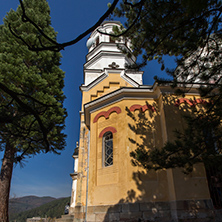 KREMIKOVTSI MONASTERY, BULGARIA - NOVEMBER 3, 2013:  Building in Kremikovtsi Monastery  of Saint George, Sofia City Region,  Bulgaria