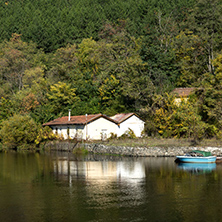 Autumn of Pancharevo lake, Sofia city Region, Bulgaria