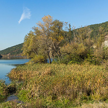 Autumn of Pancharevo lake, Sofia city Region, Bulgaria