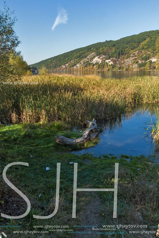 Autumn of Pancharevo lake, Sofia city Region, Bulgaria