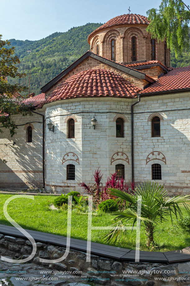 Old churches in Medieval Bachkovo Monastery, Bulgaria