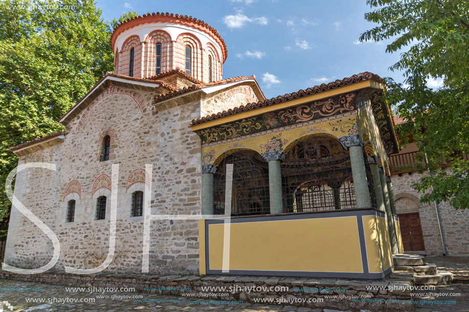 Old churches in Medieval Bachkovo Monastery, Bulgaria