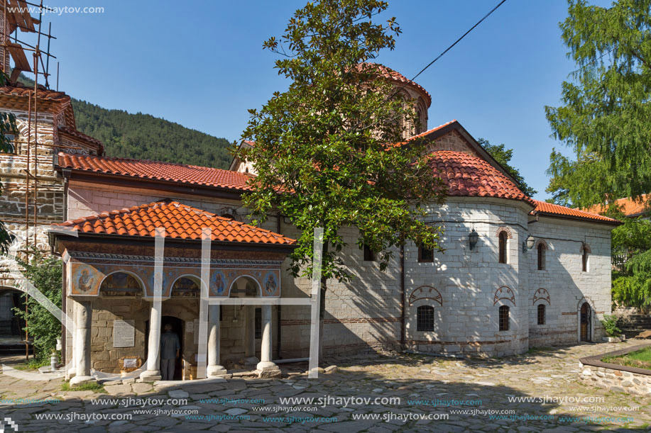 Old churches in Medieval Bachkovo Monastery, Bulgaria