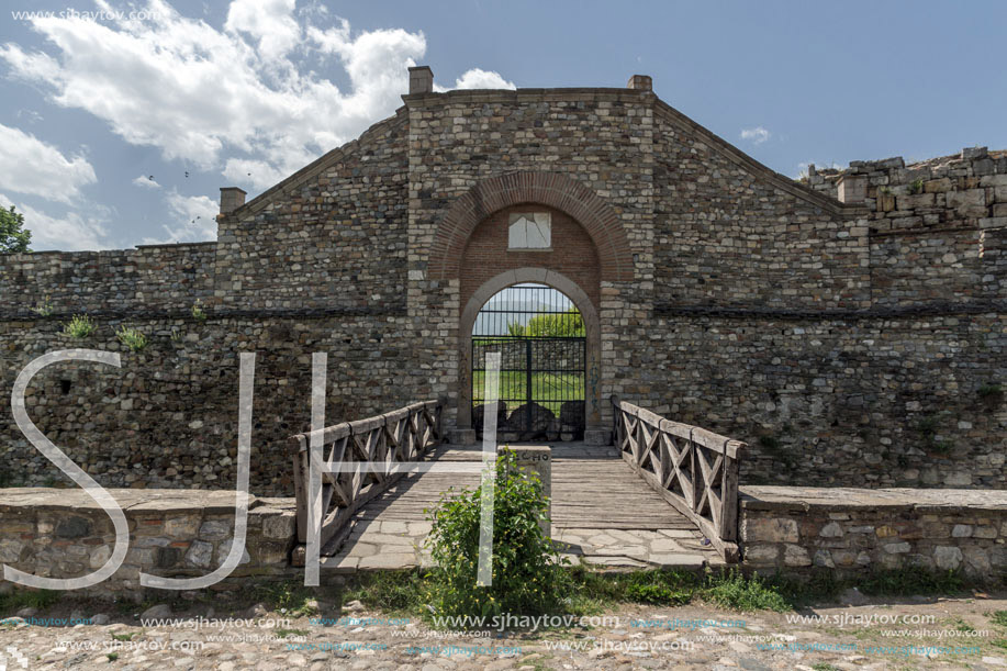SKOPJE, REPUBLIC OF MACEDONIA - 13 MAY 2017: Skopje fortress (Kale fortress) in the Old Town, Republic of Macedonia