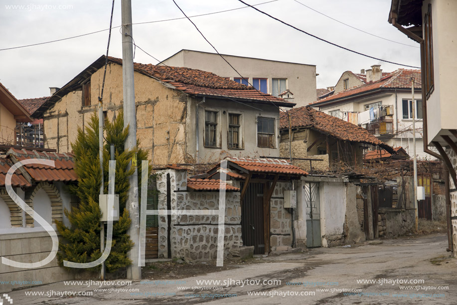 BRATSIGOVO, BULGARIA - DECEMBER 23, 2013:  Historical Town of Bratsigovo, Pazardzhik Region, Bulgaria