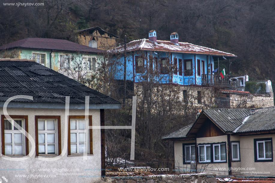 BRATSIGOVO, BULGARIA - DECEMBER 23, 2013: Historical Town of Bratsigovo, Pazardzhik Region, Bulgaria