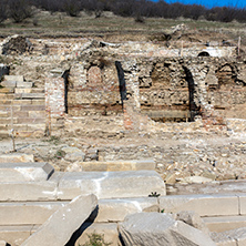 Heraclea Sintica -  Ruins of ancient Greek polis,  located near town of Petrich, Bulgaria