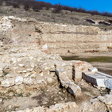 Heraclea Sintica -  Ruins of ancient Greek polis,  located near town of Petrich, Bulgaria